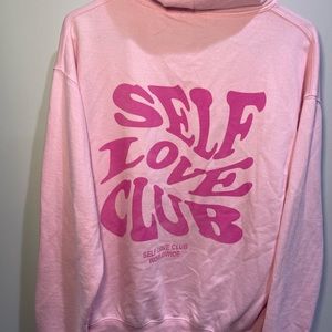 Pink BooHoo Hoodie